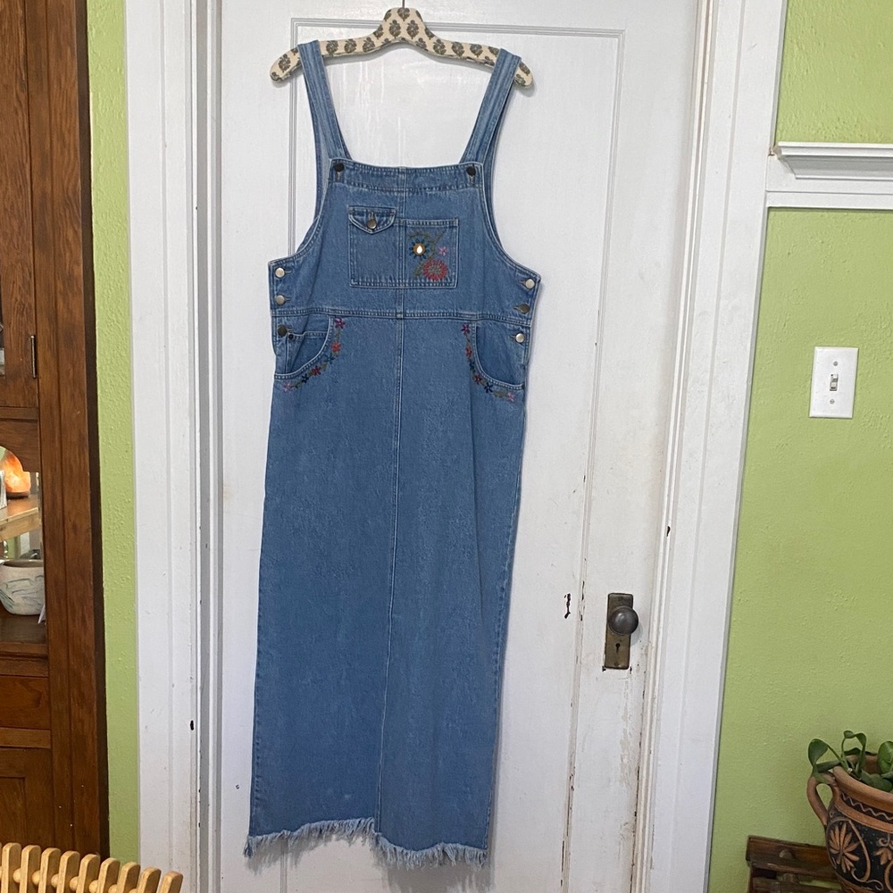 VINTAGE CAROL LITTLE OVERALL DRESS